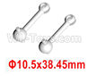 HG P408 Wheel connecting dog bone-2pcs-Φ10.5x38.45mm-HGHMWJ-003