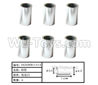 HG P408 Aluminum tube for the Rear wheel stabilizer(6pcs)-Φ4XΦ3X7.6mm-HGHMWJ-014
