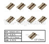 HG P408 Hinge-8pcs-12X13mm-SSZD-001