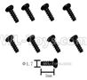 HG P408 Phillips screw with media-8pcs-PB 1.7X5mm-BZYA-121