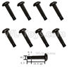 HG P408 Inner-Hexagonal half tooth machine screw-8pcs-Φ3x10.8x0.4x4.3mm-HG4A-002