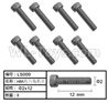 HG P408 Inner-Hexagonal HM machine screw-8pcs-Φ2x12mm-LS009