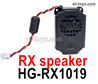 HG P410 Parts HG-RX1019 RX speaker for 1/10 HengGuan P410 Raptor Pickup RC Car Vehicles Model.