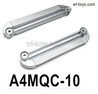 HG P410 Parts A4MQC-10 Raptor Pedals for Body Shell.Silver color.Total 2pcs for 1/10 HengGuan P410 Raptor Pickup RC Car Vehicles Model.