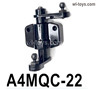 HG P410 Parts A4MQC-22 Front steering linkage assembly for 1/10 HengGuan P410 Raptor Pickup RC Car Vehicles Model.