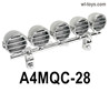 HG P410 Parts A4MQC-28 Bar lamp B assembly.Silver color for 1/10 HengGuan P410 Raptor Pickup RC Car Vehicles Model.