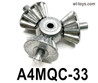 HG P410 Parts A4MQC-33 Planetary gear,Zinc alloy for 1/10 HengGuan P410 Raptor Pickup RC Car Vehicles Model.