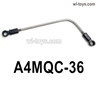 HG P410 Parts A4MQC-36 Steering tie rod,overall length 113.5mm for 1/10 HengGuan P410 Raptor Pickup RC Car Vehicles Model.