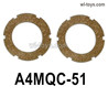 HG P410 Parts A4MQC-51 anti-skid washer,Anti-slip washer for 1/10 HengGuan P410 Raptor Pickup RC Car Vehicles Model.Total 2pcs.