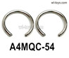 HG P410 Parts A4MQC-54 C-shaped ring,wire diameter φ1.6mm. Inner diameter: φ13.8mm,outer diameter: φ17.2. Opening: 7mm.