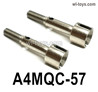 HG P410 Parts A4MQC-57 Wheel axle 7x33.8mm for 1/10 HengGuan P410 Raptor Pickup RC Car Vehicles Model.Total 2pcs.