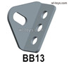 HG P410 Parts BB13 Front bracket for 1/10 HengGuan P410 Raptor Pickup RC Car Vehicles Model.