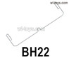 HG P410 Parts BH22 Exhaust pipe positioning spring,wire diameter 0.8mm,width 111mm,height 41mm,number of turns 1.