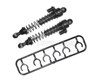 HG P601 Shock absorber assembly 01 Parts-Black(2pcs) Parts-Wire diameter 1mmHG Parts-BZ02
