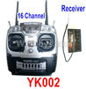 HG P602 Transmitter + Receiver-YK002 16 channels