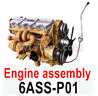HG P602 Engine assembly-6ASS-P01