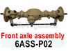HG P602 Front axle assembly-6ASS-P02