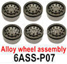 HG P602 Alloy wheel assembly-6 Set-6ASS-P07