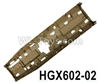 HG P602 Bottom cover parts-HGX602-02