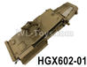 HG P602 Upper surface cover assembly-HGX602-01
