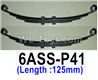HG P602 Cushioning steel plate assembly 1 (Length：125mm),2pcs, 6ASS-P41