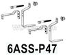 HG P602 Spare tire bracket assembly-2 Set-6ASS-P47
