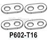 HG P602 Front leaf spring-P602-T16 4pcs