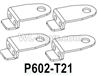 HG P602 Fixing piece for door mirror-P602-T21 4pcs