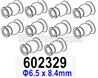 HG P602 Ball Head-602329 10pcs,Φ6.5x8.4mm
