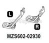 HG P602 Bumper support frame-MZS602-02930,Left and Right