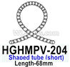 HG P602 Shaped tube (short)-HGHMPV-204,Length-68mm