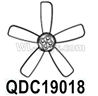 HG P602 Brushless motor fan blades-QDC19018