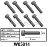 HG P602 W05014 Screws-3x8mm,Hexagon HM Screws