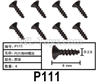 HG P602 P111 Screws-2.6x6mm,Hexagon KB Screws