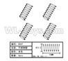 HG P801 P802 Parts-C055 Steering compression spring(2pcs)-Φ3.2X10mm