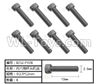 HG P801 P802 Parts-8012-P008 Inner-Hexagon Cup Head TB screws(8pcs)-Φ2.5X12mm