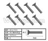 HG P801 P802 Parts-8012-P003 Inner-Hexagon KM screws(8pcs)-Φ2X6mm
