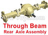 HG P803A 8ASS-P0018 Parts.Through Beam Rear Axle unit.Green or Yellow color HG P803A 8ASS-P0018 Parts.Through Beam Rear Axle unit.Green or Yellow color