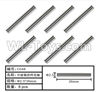 HG P803A C048 Parts.Hanging optical axis Parts for the Medium gear box(?2.5X26mm)-8pcs