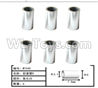 HG P803A W1038 Parts.Aluminum sleeve D.(6pcs)-Φ3.1xΦ4x7.5mm