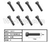 HG P803A LS012 Parts.Inner-Hexagon HM screws. Total 8pcs. The size is Φ3X12mm