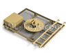 HG P803A 8ASS-23 Parts.802 central pedal. Yellow.-Can only be used for the P802 Truck