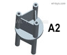 HG P806 Spare tire rack. A2.