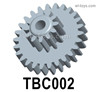 HG P806 Driven tooth C. TBC002. M=0.5, Z=26, M1=0.5, Z1=12