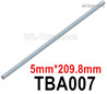 HG P806 Linked long shaft. Opposite side 5mmx209.8mm. TBA007