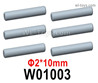 HG P806 Optical axis. W01003. Φ2*10mm. Total 6pcs