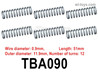 HG P806 Suspension damping spring (Soft). TBA090.