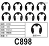 HG P806 Φ3mm snap ring (middle). C898.