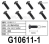 HG P806 G10611-1. Hexagon socket KM screws. KM Φ2.5x6mm.