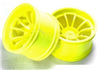 HSP 94188 spare parts-08008 Wheel Rim,Wheel hub(Not include the tire lether)-2pcs-Yellow,HSP 94188 RC Car Truck Parts,HSP 1:10 RC Truck Spare parts Accessories,HSP 94188 Official Parts
